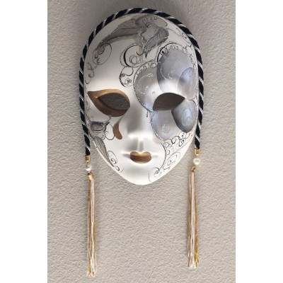 Fabulous Authentic Venetian Mask Wall Hanging from Venice, Italy • 100% MINT!!   202403569301